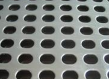 Round hole punched metal mesh