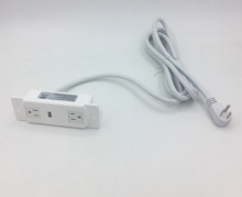 BAYU Dual Outlet With Single USB For Furntiure