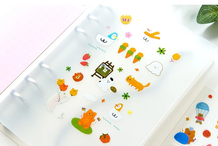 Lovely Animal PVC Waterproof Decorating Sticker