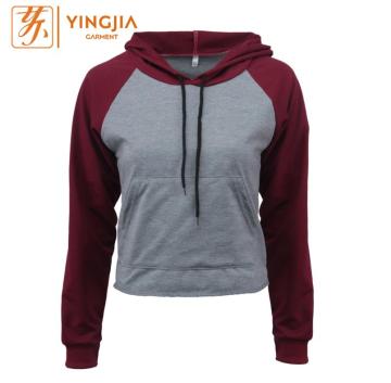 High Quality Custom Women Long Sleeve Pullover Hoodies