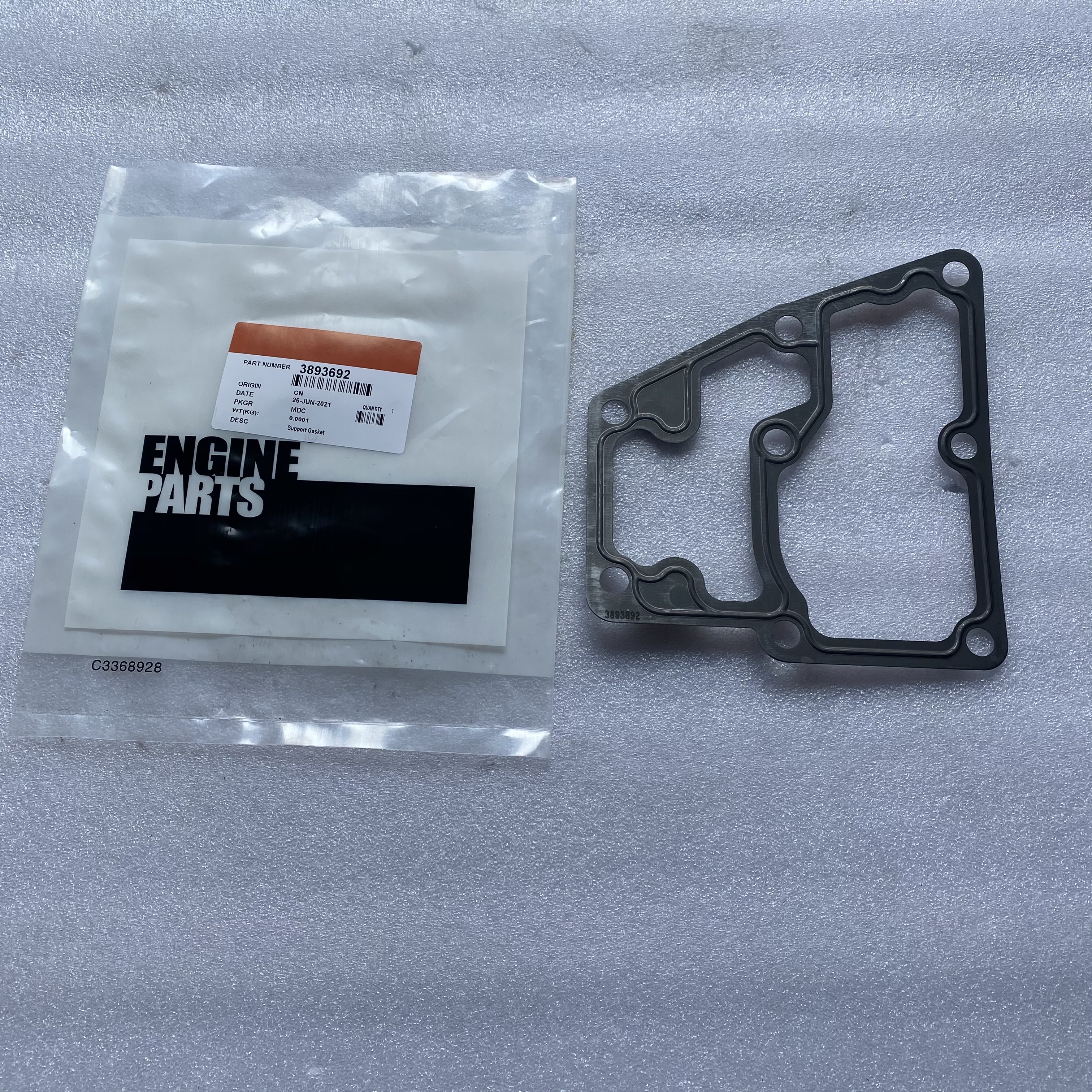 Support Gasket 3893692 Support Gasket 3893692
