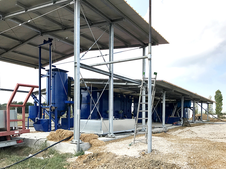 biomass gasifier plant generate electricity