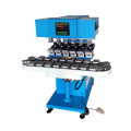 Automatically 3-color bottle screen printing machine