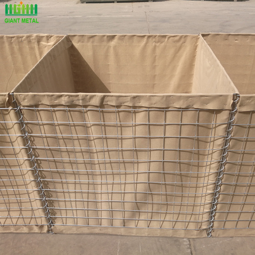 Hesco Barrier Bastion Welded Gabion Box Wall Factory