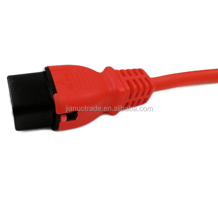 C13 Locking Connector to C14 IEC Extension Cord