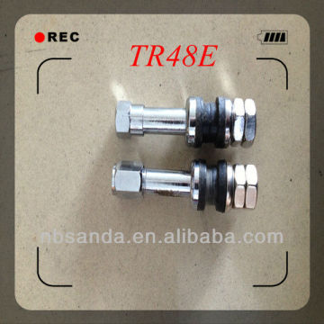 TR48E chrome tire valve stems high pressure bolt