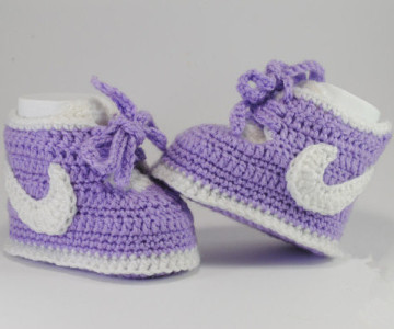 Crochet newborn shoes booties Cotton soft creative