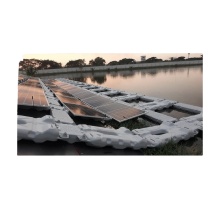 Solar Float: F Mounting System at Lake Panel Module