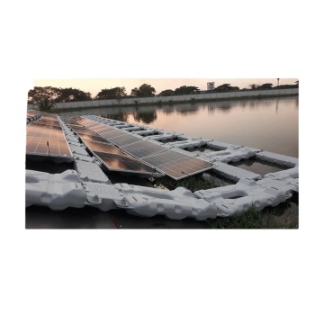 Solar Float: F Mounting System at Lake Panel Module