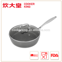 28cm forged aluminium saute pan with marble coating