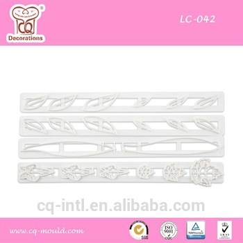 Sugarcraft Decoration Foliage leaf Straight Fril Cutter