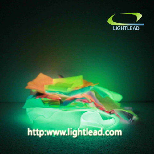 Fire resistant glow in the dark fire retardant fabric