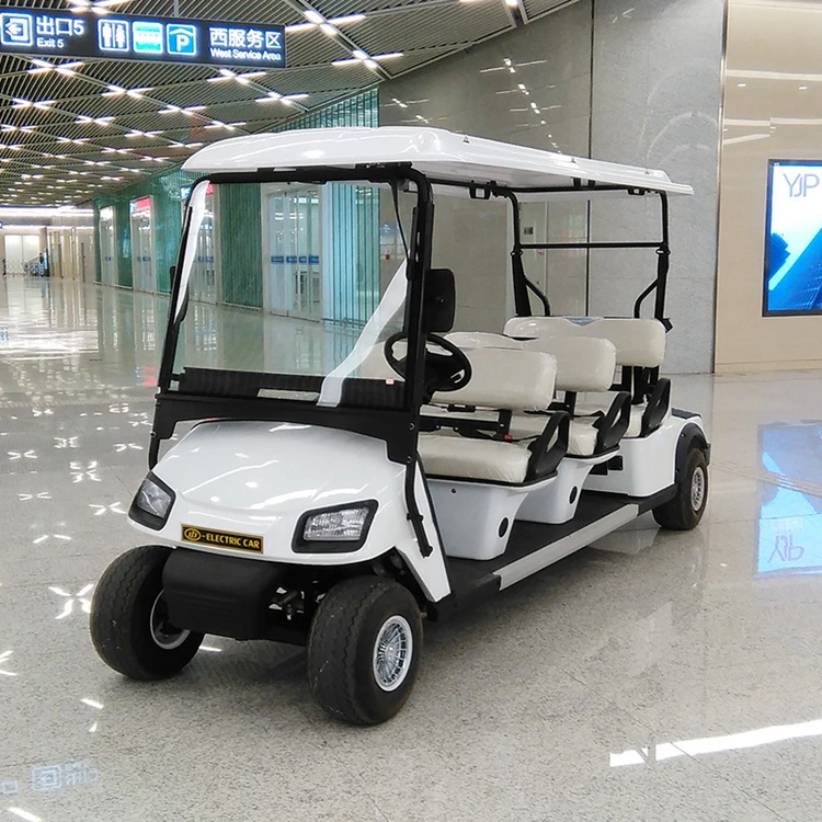 China Hot Selling Zhongyi 2020 New Design 6 Seaters Golf Carts Golf Buggy