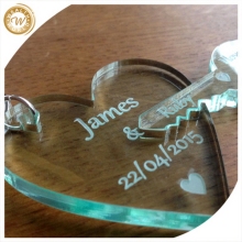 Good quality new products decorative crystal key chain