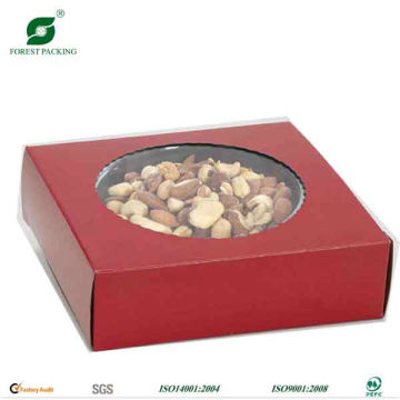 CANDY CORRUGATED BOX WITH CLEAR WINDOW(FP600116)