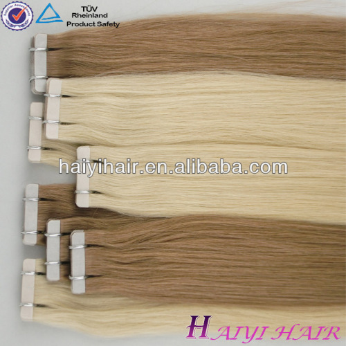 Most Popular Wholesale Price Virgin Remy Tape Hair Extention