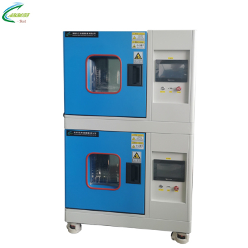 Double high low temperature test chamber