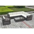 Big round wicker rattan furniture set