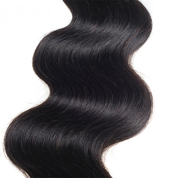 Usexy Free Sample Hair Bundles Virgin Malaysian Hair Body Wave Hair Bundles with Closure