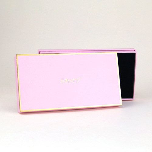 Starre Hard Case Pink Abnehmbare Deckelpapierbox