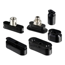 Factory Single Layer Vacuum Suction Cup Oval Shape Silicon Rubber Micro Suction Cups