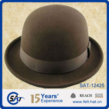perfect wool felt derby bowler hat for wholessle