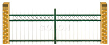 Safety Anti-rust Fence Panel