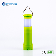 LED retractable camp lantern flashlight