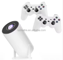 New Arrival LCD Full HD Video Projector X10 Plus with 2.4G Wireless Controller