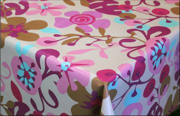 Pvc Printed fitted table Runners covers