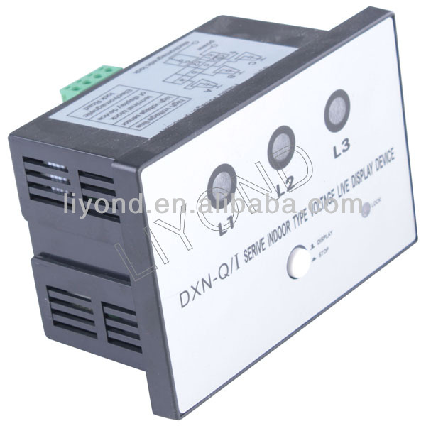 DXN series indoor type charged indicator voltage live display device for switchgear sensor
