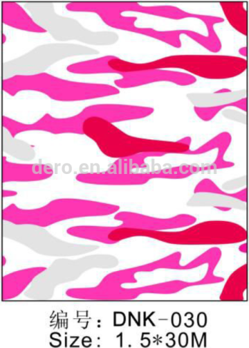 Dero Car Sticker Vinyl Film Camouflage Car Wrapping