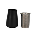 Black painting Coffee ground powder shaker