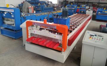 Trapezoidal Roof Sheet Metal Roof Forming Machine