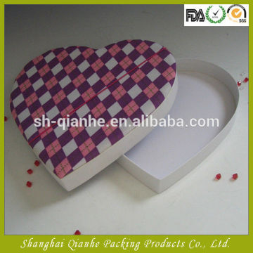 love romantic heart shape boxes