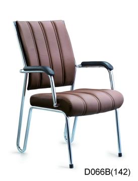 Vistor chair with plastic armrest