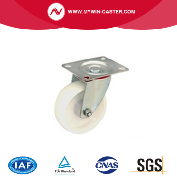 Factory Direct Sales 4" White Nylon Caster