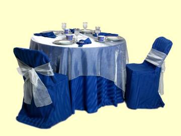Satin Stripe Table Cloth