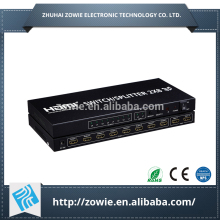 Top Selling hdmi splitter 2x8, 2 input 8output hdmi switch splitter, 8 Ports hdmi splitter to coaxial