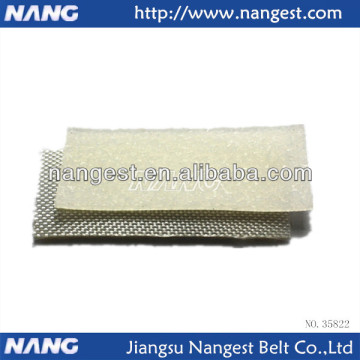 Thin transparent silicon rubber strip for textile machine