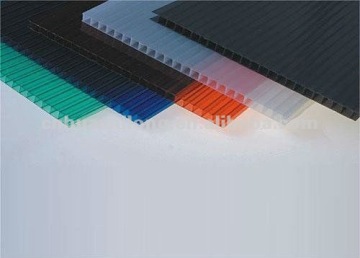 Polycarbonate sunshade roof sheet