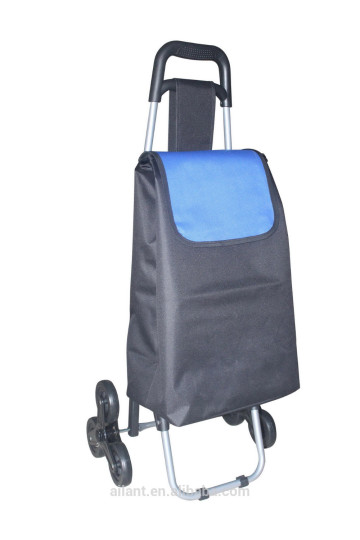 bag trolley retractable shopping handle trolly