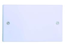 2 Gang Blank Plate Compatible with Switch Devices