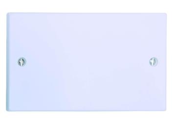 2 Gang Blank Plate Compatible with Switch Devices