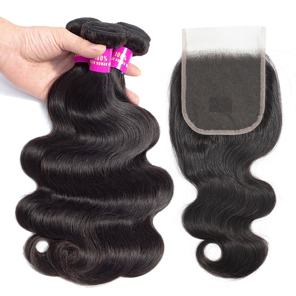 10a grade wholesale bulk mink raw unprocessed weave brazilian cuticle aligned virgin vendors  human hair bundles with closure