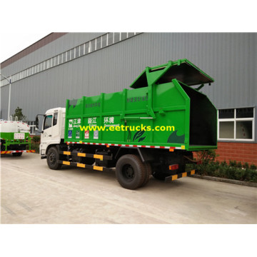 Dongfeng 8Ton Docking Refuse Collector Trucks