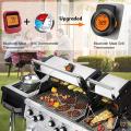 2 in1 Bluetooth BBQ kötttermometer