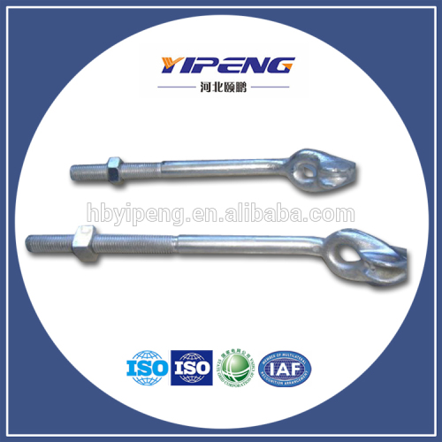 Hot Dip Galvanized Forged Thimble Eye Bolt