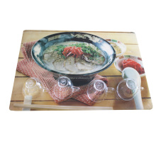 Colorful Printed PP Plastic Non-Slip Durable Kitchen Placemat