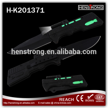 Professional Camping Tool Survival Pocket LED knife